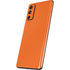 Orange Carbon Fiber Specialty Material Galaxy S20 Fan Edition Skin